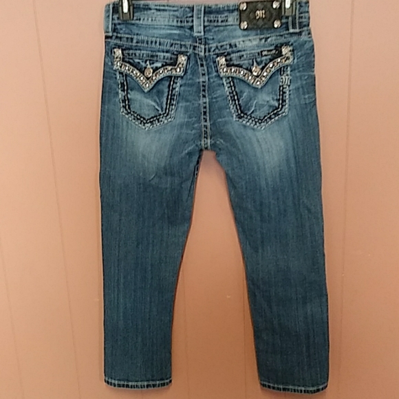 Miss Me Boyfriend Capris 28 Cropped 30x25 - Picture 3 of 8